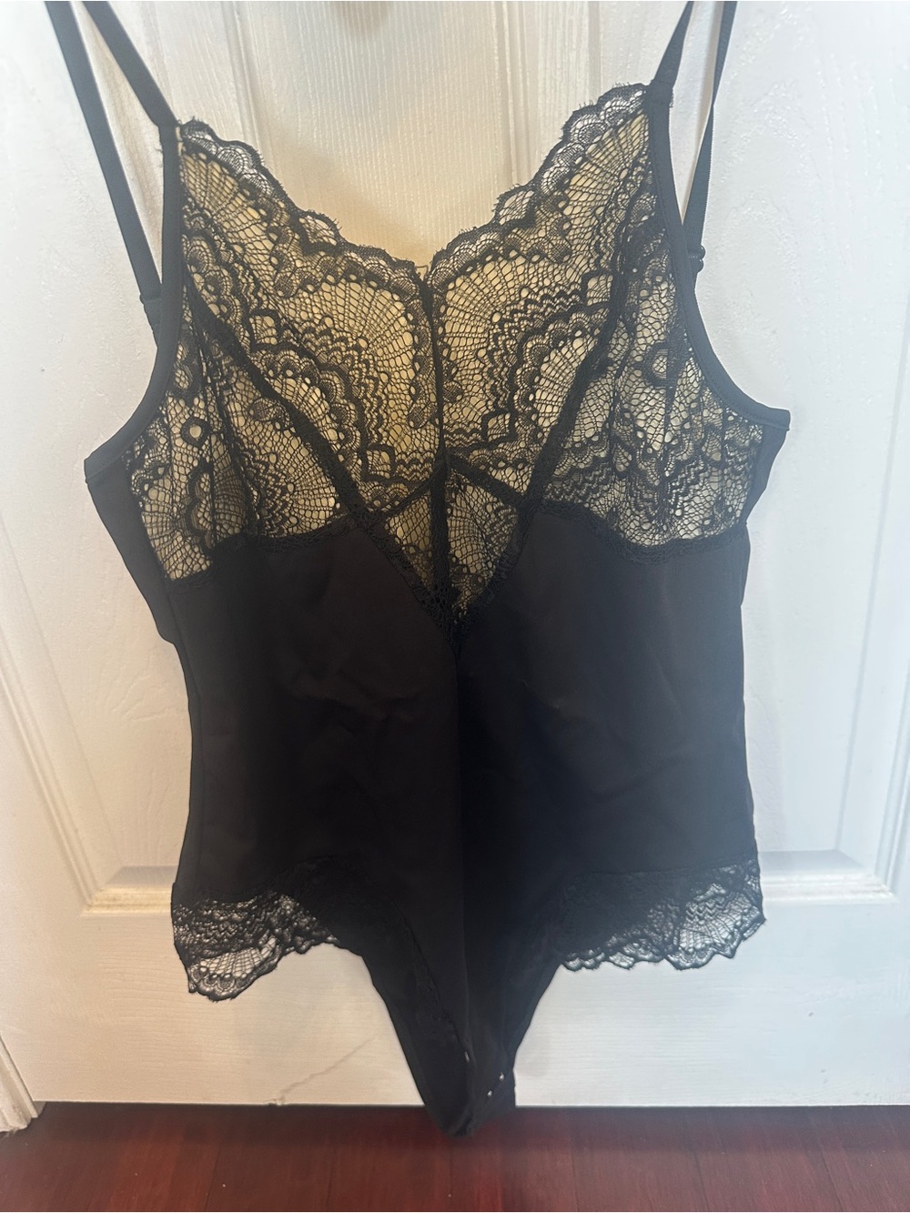 Black Lace Teddy Bodysuit - Women Intimates - Picture 7 of 11